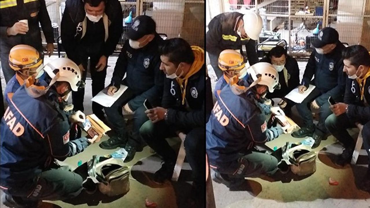 Enkazda dram... Borç listesi ve ödeme için ayrılan para bulundu