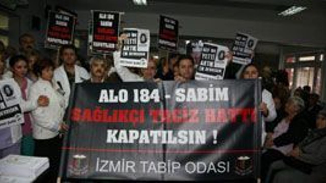 zmirli doktorlarn 'Alo 184' isyan! - zmir Haber - zmir Son Dakika  Haberleri