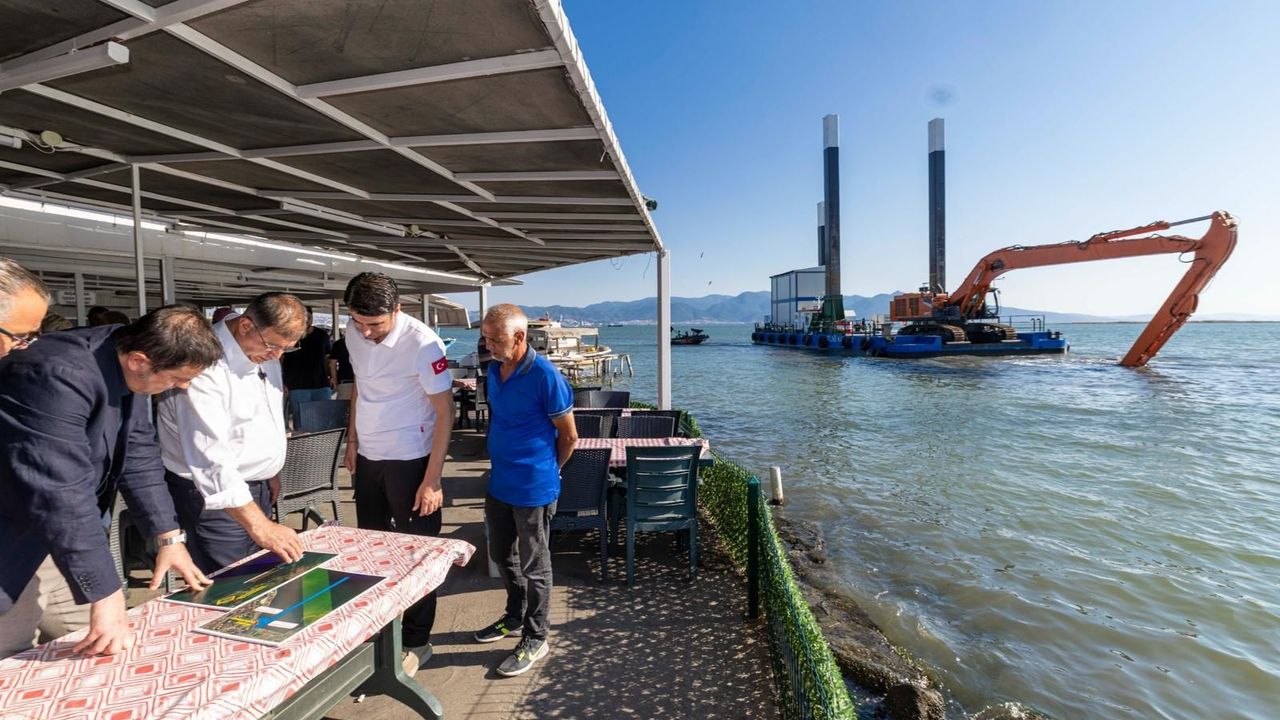 İzmir'de çevre yatırımları Körfez'e uzanıyor