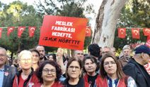 Meslek Fabrikası mitinginden kareler!