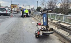 TIR'la çarpıştı: Motosikletlinin acı sonu!