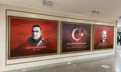 Fethi Sekin ve Musa Can'ın yağlı boya portreleri İzmir Adliyesi'nde