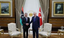 Cumhurbaşkanı Erdoğan, Libya Başbakanı Dibeybe'yi kabul etti