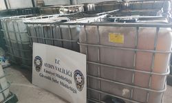 Aydın'da 2 bin 940 litre tağşişli yağ ele geçirildi