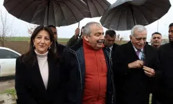 DEM heyeti Figen Yüksekdağ'ı ziyaret etti!