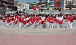 Menemen'de 23 Nisan coşkusu yaşandı