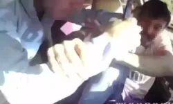 Takside dehşet dolu görüntü... Boynundan ve yüzünden yaralandı!