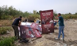 Selçuk'ta '19 Mayıs' afişlerine toplatma!