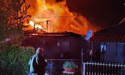 Uşak'ta korkutan yangın!