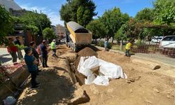 Aydın'da bulunan oda mezarın üstü kapatıldı
