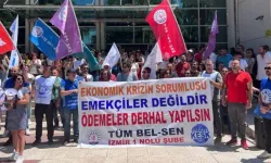 Büyükşehir'de memurlar 'Tüm Bel-Sen' dedi!
