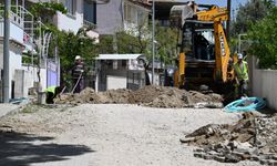Demirci’de altyapı seferberliği sürüyor