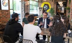Başkan Yiğit'ten öğrencilere destek
