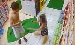 Benzinlikte kadına öldüresiye dayak!