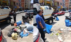 Çöp krizinde beşinci gün: Büyükşehir ekipleri Buca'da!