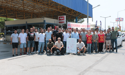 Grevdeki DYO ve TPI işçilerine EMEP’ten ziyaret!