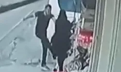 Koca dehşeti... Sokak ortasında tekme tokat dövdü!