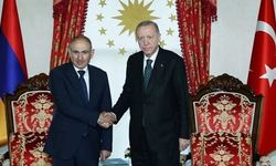Cumhurbaşkanı Erdoğan, Paşinyan'ı kabul etti