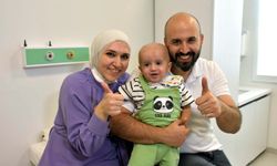 1 yaşındaki Moussa, şifayı Türkiye'de buldu