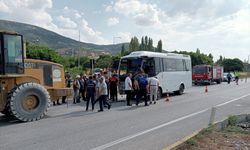 Otobüs kazasında can pazarı: 7 yaralı!