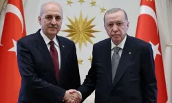 Beştepe'de Erdoğan-Kurtulmuş görüşmesi