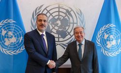 Fidan, BM Genel Sekreteri Guterres ile görüştü