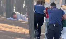 Parkta ilişkiye giren iki genç gözaltına alındı