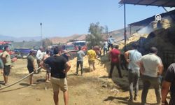 İzmir'de çiftlik yangını: 16 hayvan can verdi!