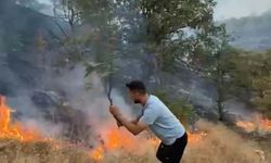 Manisa'daki makilik yangını 16 saatte kontrol altına alındı