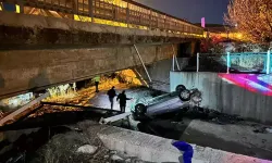 Otomobil dereye uçtu: Uzman Çavuş yaşamını yitirdi