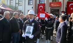 Kalp krizi kurbanı polise son görev!