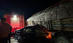 Otomobille TIR çarpıştı... Küçük çocuk hayatını kaybetti!