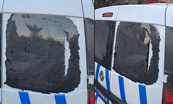 Polis aracına saldırı: 3 gözaltı!