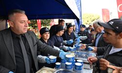 Aydın'da Atatürk için hayır lokması!