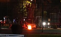 Ağaçlar sökülerek ateşe verildi... Başkan Önal'dan büyük tepki geldi!