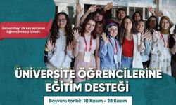 Çeşme'den üniversiteli gençlere eğitim desteği!