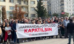 Çiğliler, Harmandalı Katı Atık Tesisi için yürüdü