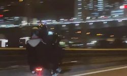 Tek teker üzerinde giden motosikletliye 13 bin 420 lira ceza