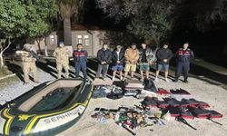 Kuşadası’nda 5 kaçak göçmen yakalandı