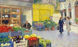 İzmir’in sokakları ‘tabloya’ dönüştü