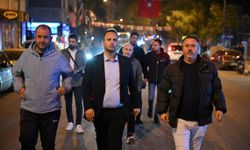 Başkan Eşki'den gece mesaisi: Çalışmaları yerinde inceledi!