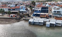 İZSU'dan Yeni Foça mesaisi... Taşkınlara neşter!