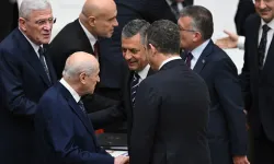 TBMM'den görüntüler: Liderler 'bütçe' için bir araya geldi