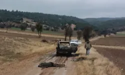 Vahşet: Yanan otomobilin yanında başsız erkek cesedi bulundu!