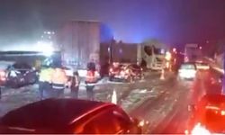 Bolu Dağı Tüneli'nde zincirleme kaza!