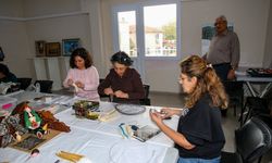 Çiğli’de kadınlar geleneksel sanatı geleceğe taşıyor