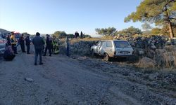 Azrail köy yolunda yakaladı!