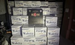 Kütahya'da 5 milyon makaron ele geçirildi