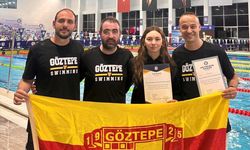 Milli yüzücü Derin Akar, Türkiye rekorunu kırdı