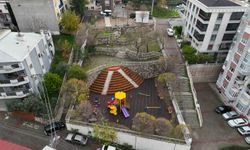 Buca’nın Merdivenli Park’ı yenilendi